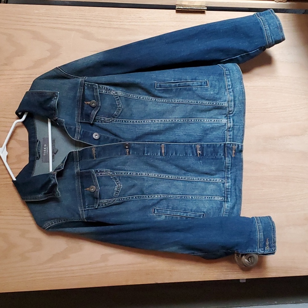 Torrid jean jacket, size 2